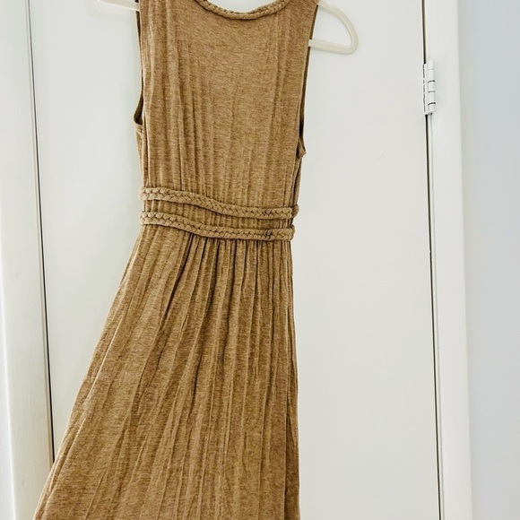 Max Studio Beige Braided Detail Dress - Picture 6 of 10